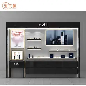 Most Buyed Cosmetic Luxury Cabinets Factory Price Featuring Premium Materials Cosmetic Beauty Display Shop Design