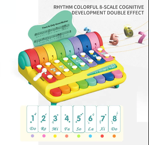 Wholesale Knock Piano <b>Keyboard</b> Sensory Toys 2 in 1 Musical Early Education Knock Piano <b>Instrument</b> Toys - Product Image 3