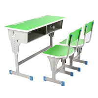 Chaise de professeur instantanée d'usine et meubles d'école d'occasion à vendre Table d'étude pour étudiants