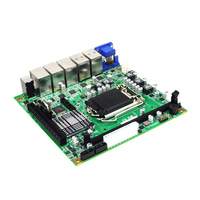 Nouvelles cartes mères Mini ITX X86 LGA1151 Intel H110 Chip 6e et 7e génération de processeurs DDR4 monocanal 16 Go SATA Serveur/Industriel