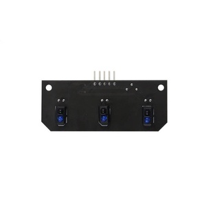 Módulo de seguimiento de línea infrarrojo de 3 vías OKY3517-2 con sensor TCRT5000 (PCB negro) - Product Image 6