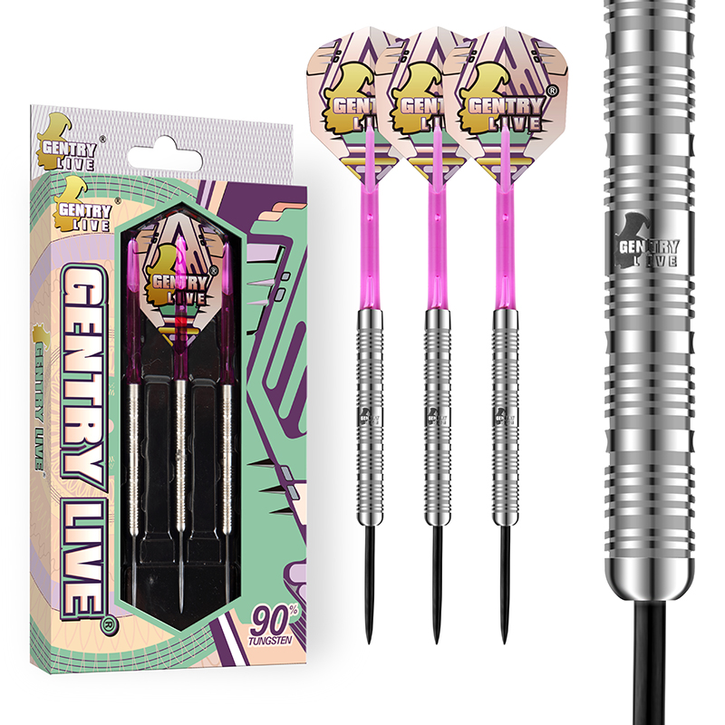 Punta de acero - Plata y Púrpura