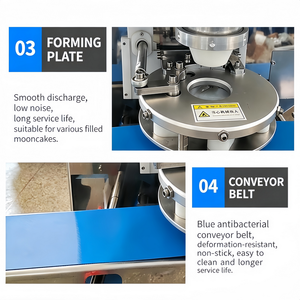 Machine de remplissage et d'enrobage entièrement automatique pour tamales, biscuits et gâteaux de lune, de bonne qualité - Product Image 6
