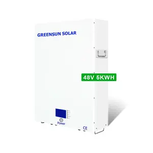 LiFePO4 Merek Terkenal Baterai Lithium Powerwall 48V 100AH 150AH 200AH Dinding Daya Lithium untuk Sistem Baterai 48V