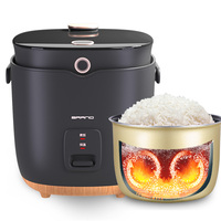 Cuisinière à riz électrique intelligente mini 2L de la marque JOSOO, vente chaude, avec cuve antiadhésive, affichage numérique LED, usage domestique