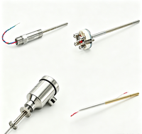 Detektor Suhu Tahanan Rosemounts/Kompatibel HART/RTD Pt100 Elemen Ganda untuk Pengukuran Redundan/dengan Thermowell