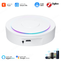 Passerelle ZigBee Tuya OEM, Hub Domotique Ethernet, Compatible Apple HomeKit et Application Smart Life, pour Capteurs, Interrupteurs, Moteurs de Rideaux, Prises et Éclairage