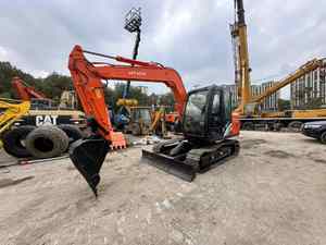Excavadora Usada Hitachi ZX70 de Buena Calidad y Precio Económico, Marca Japonesa Famosa, Mini Excavadora de 7 Toneladas en Venta - Product Image 2