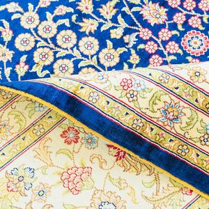 <span class=keywords><strong>Tapis</strong></span> oriental persan en soie YILONG 8'x10', <span class=keywords><strong>tapis</strong></span> traditionnel vintage Nain, fait main pour le salon - Product Image 6