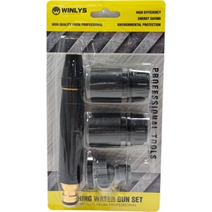 Pistolet à eau haute pression à bas prix, pulvérisateur d'eau, buse avec 3 modes <span class=keywords><strong>de</strong></span> pulvérisation réglables pour le <span class=keywords><strong>lavage</strong></span> <span class=keywords><strong>de</strong></span> voitures - Product Image 1