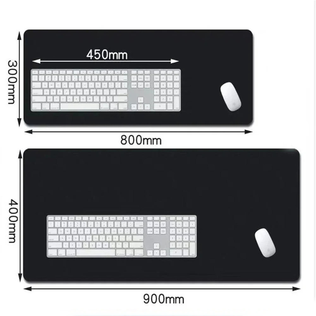 Gaming Mouse Pad Natural Rubber & Fabric 800x300mm 2mm Thick in Stock for Office and Laptop Use