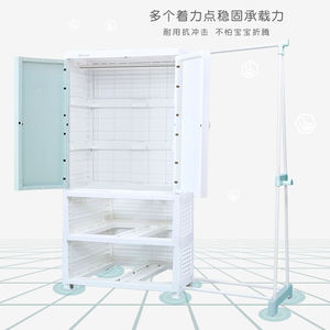 אופנה חמש שכבות סלון חדר שינה תינוק ארון אחסון פלסטיק עם מגירה - Product Image 5