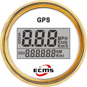 Compteur de vitesse GPS pour véhicule conversé pour yacht, bateau, camping-car, compteur de vitesse numérique 52 mm 85 mm - Product Image 5