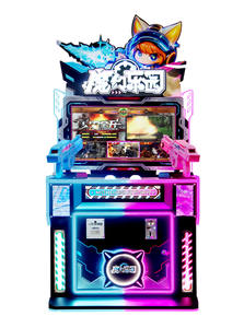 Máquina de Juegos de Disparos Comercial de Doble Pistola, Equipo de Videojuegos para Niños, Máquina de Regalos que Funciona con Monedas de 32 Pulgadas, Selector de Monedas - Product Image 2