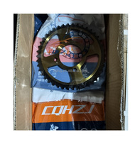 Juego de Piñones y Coronas de Cadena de Alta Calidad Personalizados CQHZJ, Rodillo de Transmisión para Motocicleta XR250 Zanella Zb110cc