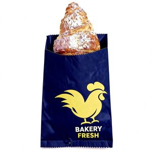 Biodegradable Food Grade <b>Heat</b> Seal Greaseproof Paper <b>Microwave</b> Popcorn <b>Bags</b> Custom Sandwich Packaging <b>Bags</b> - Product Image 2