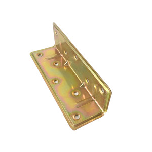 Connecteur métallique à angle droit de 90 degrés pour support d'étagère de meubles, avec bord inversé de 120 mm pour fixation masculine - Product Image 4