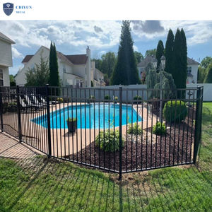 Промышленный бассейн Защитный металлический алюминиевый оцинкованный стальной забор - Product Image 5