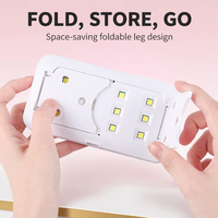 Lampe UV LED Professionnelle SUN Mini USB 6W pour Séchage de Vernis à Ongles, Portable, avec Logo Personnalisé