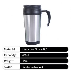 Vaso Térmico de Doble Pared con Asa 2026 para Viajes y Coche, Vaso Clásico con Asa para Uso Doméstico - Product Image 5