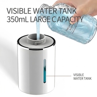 Distributeur de savon mural rechargeable par USB certifié FCC CE, batterie intégrée, mains libres, pour la maison, l'hôtel, lavage des mains