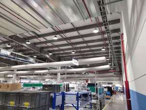 HVAC कपड़े हवा नली पाइप दौर एफआर कपड़े हवा नली हवा कंटेनर वाहिनी - Product Image 2