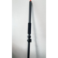 Mástil GNSS Portátil de Fibra de Carbono de 1.8M, Ligero y Duradero, Compatible con Sistemas Satelitales para Topografía y Cartografía Precisa.