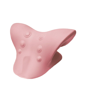 Perangkat traksi leher serviks pereda nyeri efektif dan perenggang bantal pijat dengan titik pijat kunci produk pijat - Product Image 3