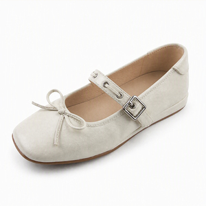 <span class=keywords><strong>Scarpe</strong></span> <span class=keywords><strong>Ballerine</strong></span> OEM ODM di Alta Qualità per Donne, Comode e Casual, in Pelle <span class=keywords><strong>con</strong></span> Cinturino e <span class=keywords><strong>Fibbia</strong></span>, Punta Rotonda, Stile Mary Jane - Product Image 1