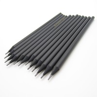 Crayons en bois personnalisés avec logo noir, dureté 2B/HB, mignons, standard scolaire, pour dessin et écriture, lot en vrac amusant pour enfants