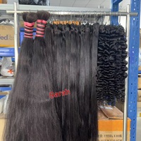 Paquets de cheveux vietnamiens bruts non transformés vente en gros os droit cuticule aligné cambodgien birman bouclé vendeur de cheveux humains bruts