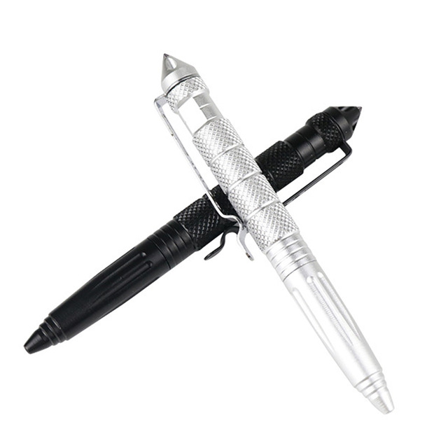 Outdoor Tactical Pen Multi-function Aluminum Tool Ballpoint Pens Pocket Emergency EDC Tool With Tungsten Tip