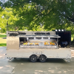 New Food Trailer 13ft x 6.5ft Stainless Steel Fully Equipped Mobile Kitchen For Outdoor Food Service - Product Image 3