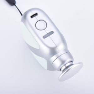 Mini pistola de masaje térmico verde claro, fascia muscular profunda, Fitness, masajeador deportivo de mano para interiores, potenciador de pistola - Product Image 4