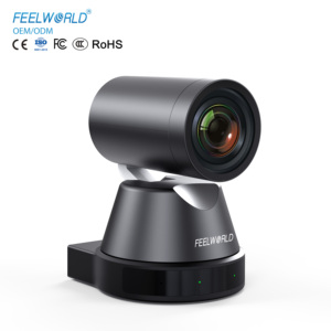 Cámara FEELWORLD 4K12X 4K PTZ con seguimiento automático AI Zoom óptico 12X HDMI USB3.0 IP Stream para clases educativas en línea - Product Image 1