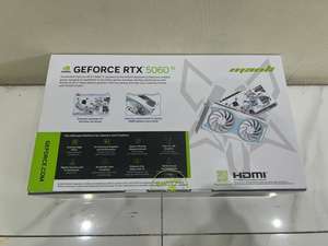 การ์ดจอ Manli RTX 5060 Ti 16GB Polar Fox สำหรับคอมพิวเตอร์ตั้งโต๊ะ PCI Express 320-bit GDDR6 พร้อมพัดลมระบายความร้อน ช่องต่อ DP ของใหม่ - Product Image 2
