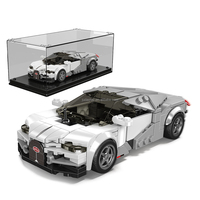 Mould King 27102 Voiture de sport hybride Tourbillon, Kits de briques de construction, Modèle MOC, Boîte de présentation, Ensembles de blocs de construction, Cadeau de Noël