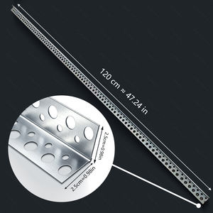 Perle en métal / Perle d'angle en maille de type Angel Mesh - Product Image 2