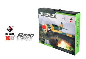 Máy Bay Chiến Đấu Wltoys XK A220 P40, Tàu Bay Tàu Lượn RC 4 Kênh 6 Trục, Tàu Bay Lượn 3D/6G EPP Bọt Biển RC, Quà Tặng Đồ Chơi RTF Sải Cánh 384Mm - Product Image 6