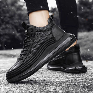 Baskets de sport décontractées pour hommes, grande <span class=keywords><strong>taille</strong></span> <span class=keywords><strong>44</strong></span>, nouvelle tendance, mi-montantes, pour la marche - Product Image 3