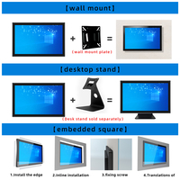 Tablette 13 pouces avec Windows 11, ordinateur à écran tactile industriel 1920x1080, PC de contrôle SCADA, écran tactile pour PLC HMI