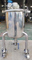 Réservoir de mélange pneumatique scellé 50L réservoir de mélange de liquide de crème pour le visage réservoir de stockage de détergent à vaisselle