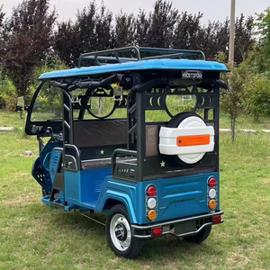 รถตุ๊กตุ๊ก 3 ล้อ <span class=keywords><strong>ราคา</strong></span>โรงงาน บรรทุกผู้โดยสาร 6 คน รถ<span class=keywords><strong>กระบะ</strong></span>ไฟฟ้าขนาดเล็กแบบปิด บรรทุกหนักได้ ระยะทางวิ่ง 30-50 กม. - Product Image 6
