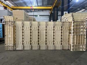 Hotel Pré-fabricada Cerca Concreto Trilhar Moldes De Vendas De Plástico Decorativo Moldes - Product Image 5