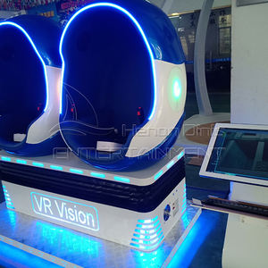 虚拟现实9D 360度运动椅飞行模拟器迷你过山车飞行模拟器VR电影院蛋椅待售 - Product Image 5