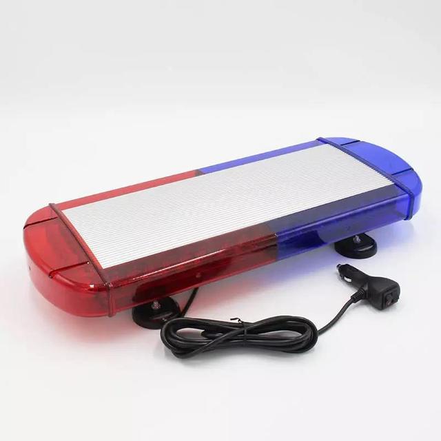 Ultra-Bright Red Blue LED Strobe Warning Lights Vehicles New Traffic Road Political Engineering Roof Lights Strong Magnetic Top