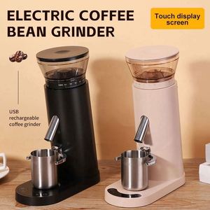 Nuevo Molinillo de Café Eléctrico para Uso Doméstico, Molinillo de Granos de Café Comercial con 60 Ajustes Precisos, Núcleo de Acero Inoxidable y Plástico - Product Image 3