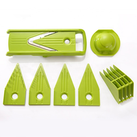 Mandoline Snijmachine Spiralisator 5 In 1 V Mes Julienne Groente Rasp Snijmachine