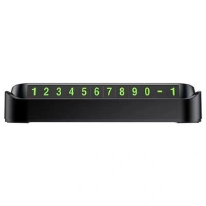Hidden Temporary Parking Sign Magnetic Vehicle Number Plate One Click Hide Plastic Creative Multi Functional License Plate - Product Image 5
