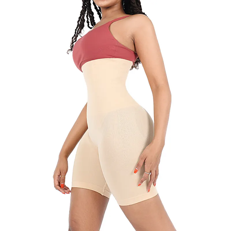 Groothandel Naadloze Body Shaper Slip Shorts Hoge Taille Trainer Butt Lifter Buik Tucker Dij Trimmer Afslankende Shapewear Slipje